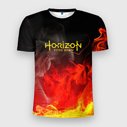 Футболка спортивная мужская Horizon: Zero Dawn fire, цвет: 3D-принт