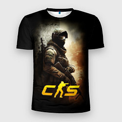 Мужская спорт-футболка CS спецназовец