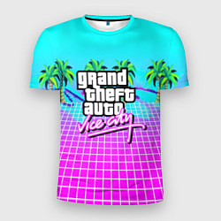 Мужская спорт-футболка Vice city tropic collection