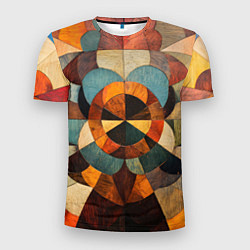 Футболка спортивная мужская Винтажная мозайка, цвет: 3D-принт