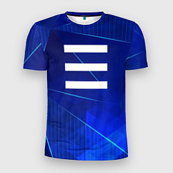 Футболка спортивная мужская OneRepublic blue poly, цвет: 3D-принт