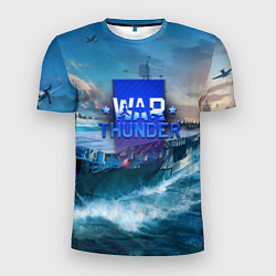 Мужская спорт-футболка War Thunder ship