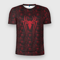 Мужская спорт-футболка Spider-Man logo