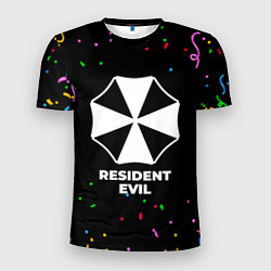 Футболка спортивная мужская Resident Evil конфети, цвет: 3D-принт