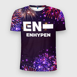 Футболка спортивная мужская Праздничный Enhypen, цвет: 3D-принт