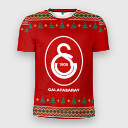 Футболка спортивная мужская Galatasaray new year, цвет: 3D-принт