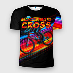 Мужская спорт-футболка Bicycle moto cross