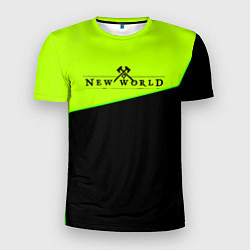Мужская спорт-футболка New world geomerty