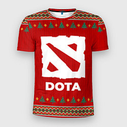 Футболка спортивная мужская Dota new year, цвет: 3D-принт