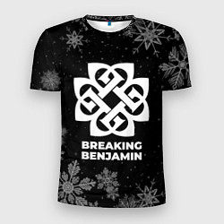 Футболка спортивная мужская Снежный Breaking Benjamin, цвет: 3D-принт