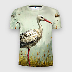 Мужская спорт-футболка Аист