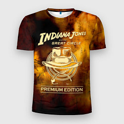 Мужская спорт-футболка Indiana Jones and the Great Circle