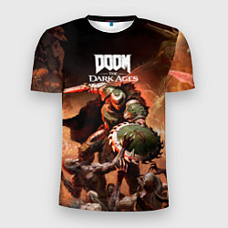 Футболка спортивная мужская Doom slayer Doom the dark ages, цвет: 3D-принт