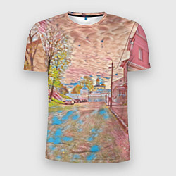 Мужская спорт-футболка Старый город