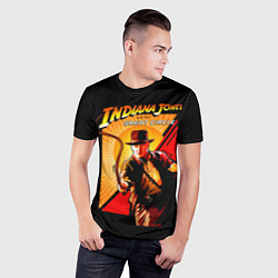 Футболка спортивная мужская Indiana Jones and the Great Circle, цвет: 3D-принт — фото 2