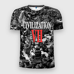 Мужская спорт-футболка Civilization VII