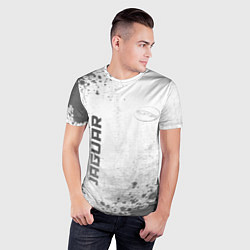 Футболка спортивная мужская Jaguar - white gradient вертикально, цвет: 3D-принт — фото 2