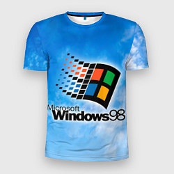 Футболка спортивная мужская Mindows 98 logo, цвет: 3D-принт