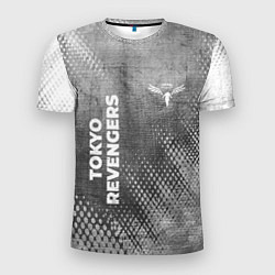 Футболка спортивная мужская Tokyo Revengers - grey gradient вертикально, цвет: 3D-принт