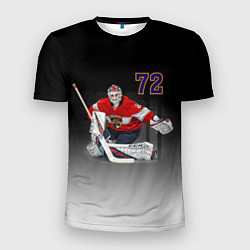 Футболка спортивная мужская Sergey Bobrovsky is goalkeeper of the Florida Pant, цвет: 3D-принт