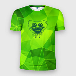 Футболка спортивная мужская Poppy Playtime green poly, цвет: 3D-принт