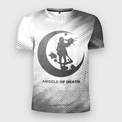 Футболка спортивная мужская Angels of Death - white gradient, цвет: 3D-принт