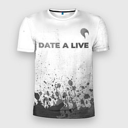 Футболка спортивная мужская Date A Live - white gradient посередине, цвет: 3D-принт