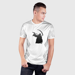 Футболка спортивная мужская Children of Bodom white poly, цвет: 3D-принт — фото 2