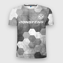 Футболка спортивная мужская Dongfeng - grey gradient посередине, цвет: 3D-принт