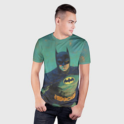 Футболка спортивная мужская Злой Бэтмен, цвет: 3D-принт — фото 2