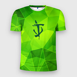 Футболка спортивная мужская Doom green poly, цвет: 3D-принт