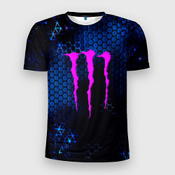 Мужская спорт-футболка Monster energy броня