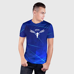 Футболка спортивная мужская Tokyo Revengers blue poly, цвет: 3D-принт — фото 2