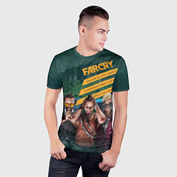 Футболка спортивная мужская Far Cry villains, цвет: 3D-принт — фото 2