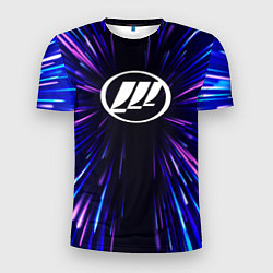 Футболка спортивная мужская Lifan neon energy, цвет: 3D-принт