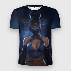 Футболка спортивная мужская Kitana Mortal Kombat, цвет: 3D-принт