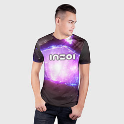 Футболка спортивная мужская Inzoi космический фон, цвет: 3D-принт — фото 2