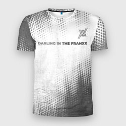 Футболка спортивная мужская Darling in the FranXX - white gradient посередине, цвет: 3D-принт