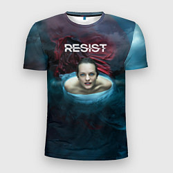 Футболка спортивная мужская Рассказ служанки - Джун, цвет: 3D-принт