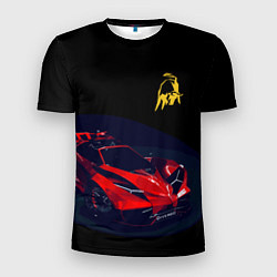 Мужская спорт-футболка Lamborghini Diverso - motorsport