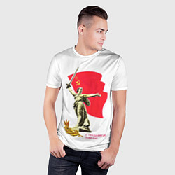Футболка спортивная мужская Праздник победы, цвет: 3D-принт — фото 2