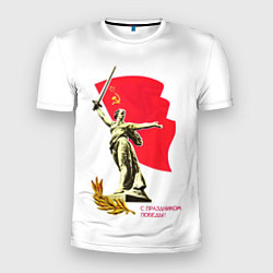 Футболка спортивная мужская Праздник победы, цвет: 3D-принт