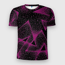 Мужская спорт-футболка The triangle is pink