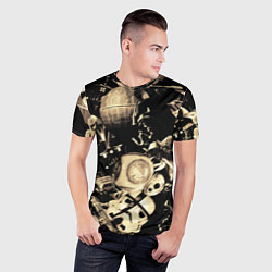 Футболка спортивная мужская Дарт Вейдер Йода Чубакка и другие из Star Wars, цвет: 3D-принт — фото 2