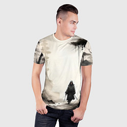 Футболка спортивная мужская Путник, цвет: 3D-принт — фото 2
