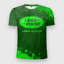 Футболка спортивная мужская Land Rover - green gradient, цвет: 3D-принт