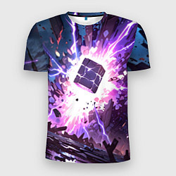 Мужская спорт-футболка Магический куб