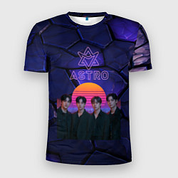 Мужская спорт-футболка Astro retro style