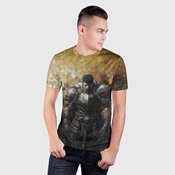 Футболка спортивная мужская Воин Гатц в броне, цвет: 3D-принт — фото 2