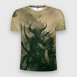 Мужская спорт-футболка Драконий всадник